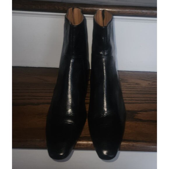 Madewell The Dimes Kitten-Heel Boot in Crinkle Leather NN026 Size 7-Display-$218 - Picture 14 of 16